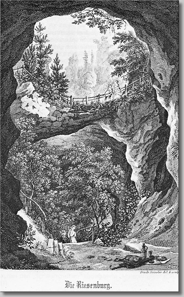 GEISSLER 1840  - B.Kaulich , H.Schaaf - Kleiner F&uuml;hrer zu den H&ouml;hlen von Muggendorf - 2002 - p63 