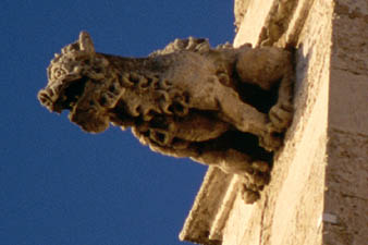 Gargoyle at La Seu- click to go to next image