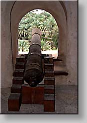 Inside a watchtower at Fort of Nakhl