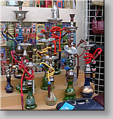 water pipes at Mutrah souq water pipes at Mutrah souq