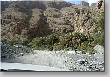 entering Wadi Bani Awf