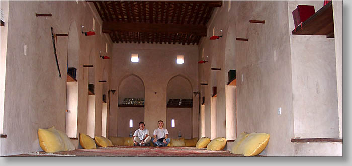 Inside the Fort of Nakhl