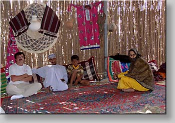 visiting Bedouin at Ramlat al-Wahiba - Wahiba Sands